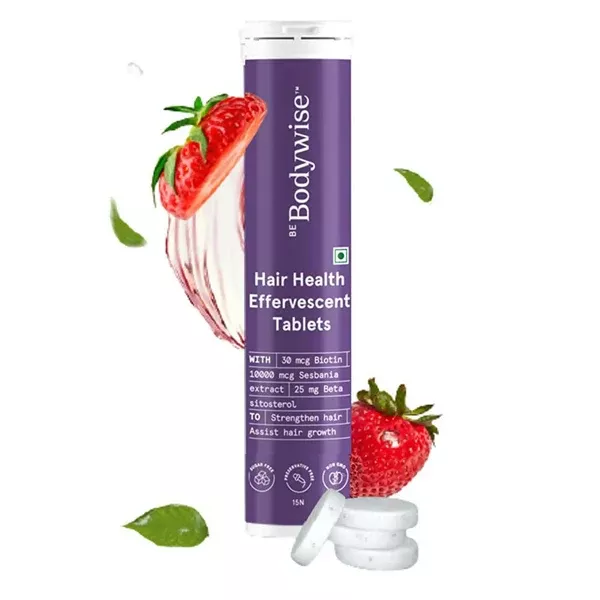 BeBodywise Hair Healthy Effervescent Tablets - 15 tabs