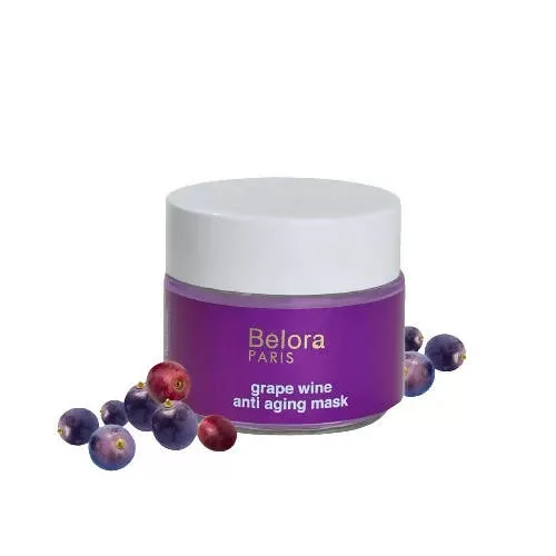 Belora Paris Grape Wine Anti Aging Mask - 100 gm