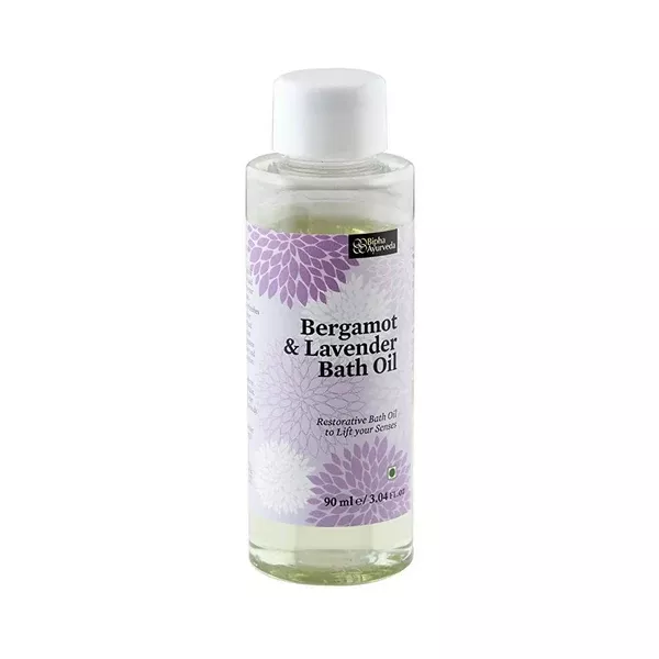Bipha Ayurveda Bergamot & Lavender Bath Oil - 90 ml