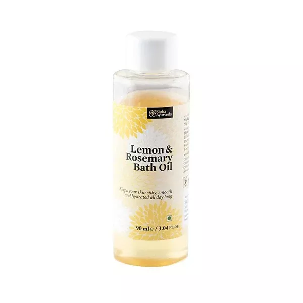 Bipha Ayurveda Lemon & Rosemary Bath Oil - 90 ml