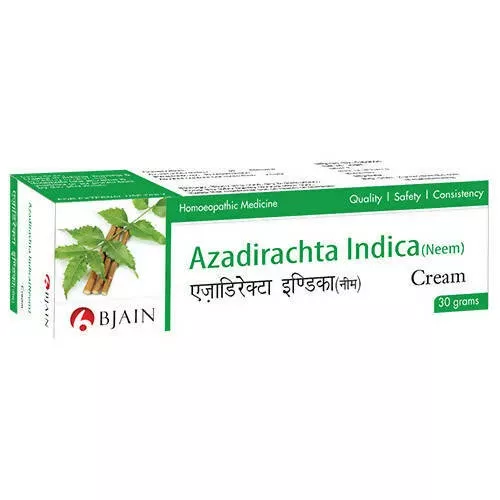 Bjain Homeopathy Azadirachta Indica (Neem) Cream - 15 gm