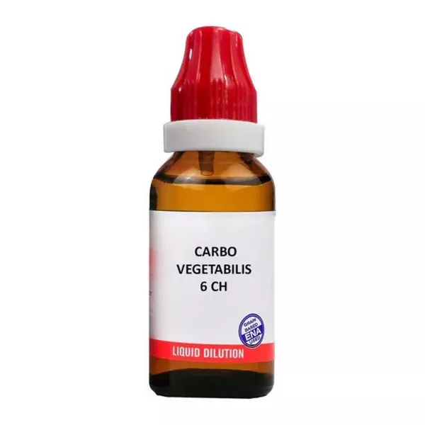 Bjain Homeopathy Carbo Vegetabilis Dilution - 30 ml - 6 CH