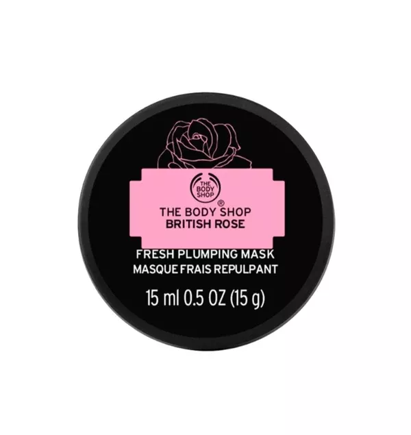 The Body Shop British Rose Fresh Plumping Mask - 15 ml