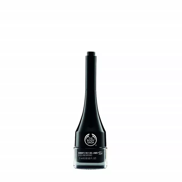 The Body Shop Smoky 2 In 1 Gel Liner Eyes & Brows - Black - 2 ml