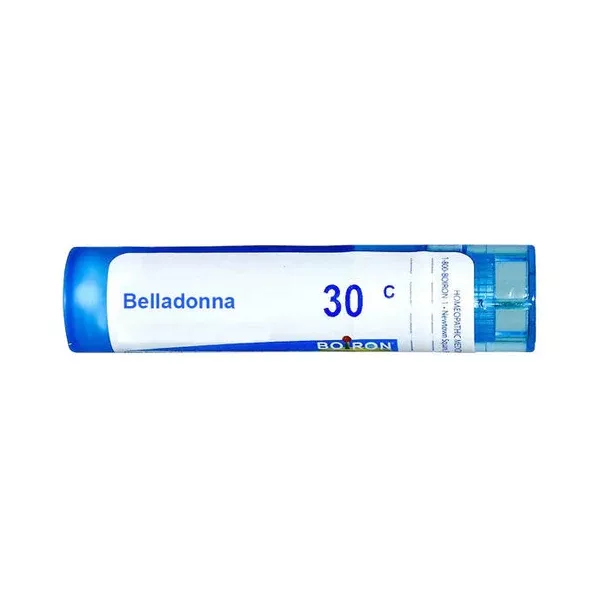 Boiron Homeopathy Belladonna Pellets - 30C - 4 gm