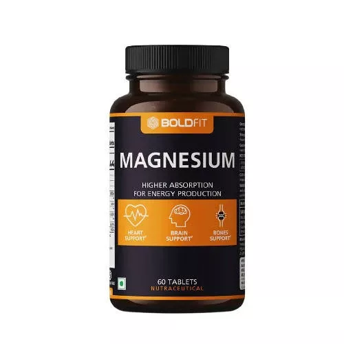 Boldfit Magnesium Complex 824mg Tablets - 60 tabs