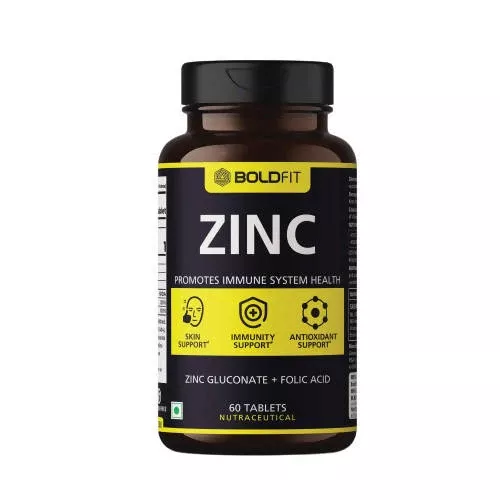 Boldfit Zinc Supplement Tablets - 60 tabs