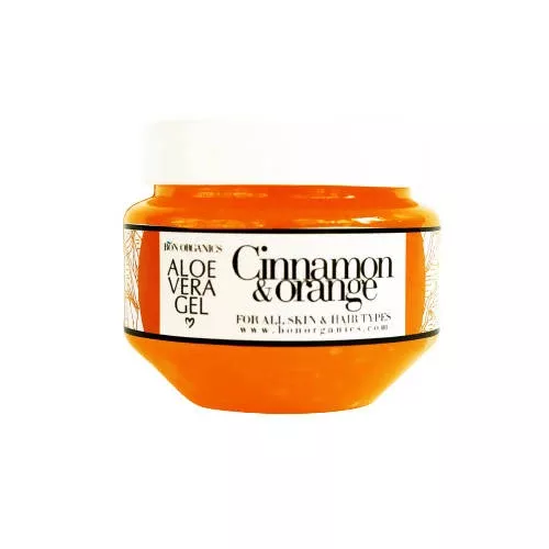 Bon Organics Aloe Vera Gel With Cinnamon & Orange - 100 gm