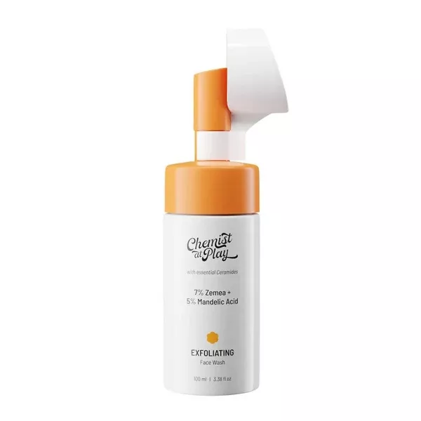 Chemist At Play Exfoliating Face Wash with Ceramides For Bumpy Skin, Pigmented Skin - 100 ml