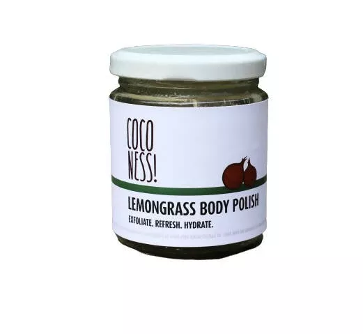 Coconess Lemongrass Body Polish - 200 gm