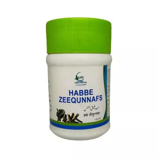 Cure Herbal Remedies Habbe Zeequnnafs - 1000 Pills