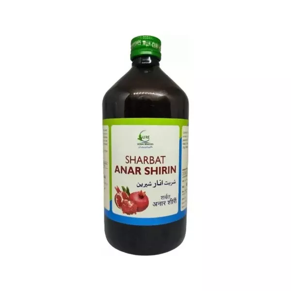 Cure Herbal Remedies Sharbat Anar Shirin - 500 ml