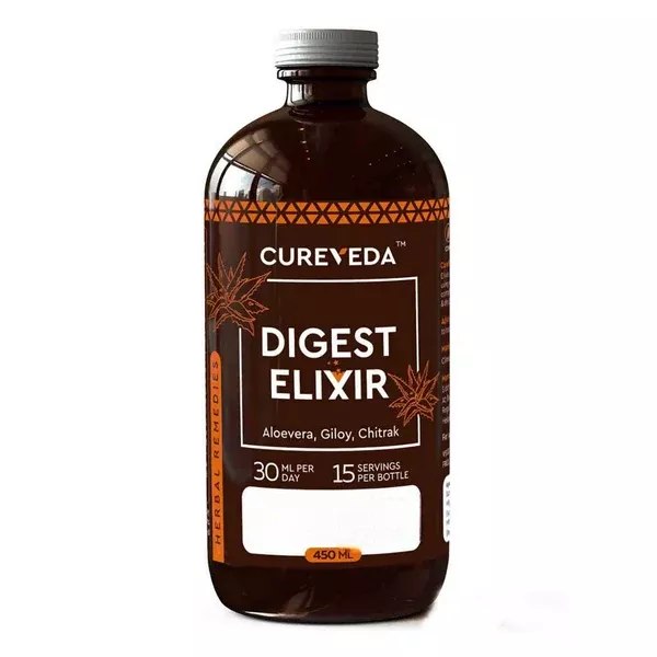 Cureveda Digest Elixir Syrup - 450 ml