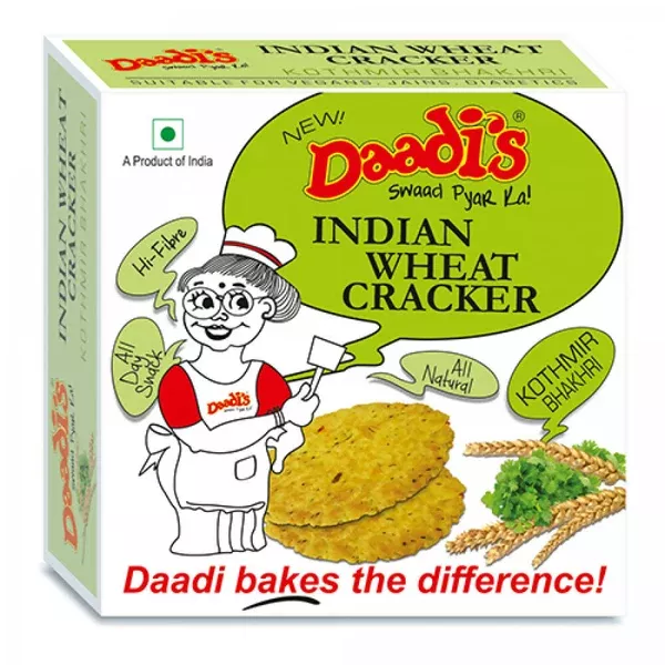 Daadi's Kothmir Bhakhri - 180 gm