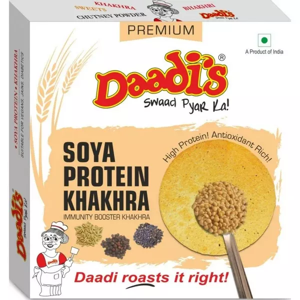 Daadi's Soya Protein Khakhra - 200 gm