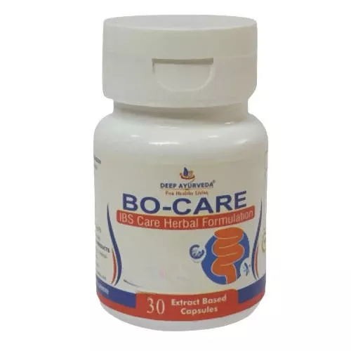 Deep Ayurveda Bo-Care 500mg Veg Capsules - 30 caps