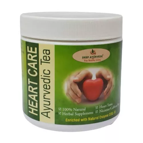 Deep Ayurveda Heart Care Ayurvedic Tea Powder - 100 gm
