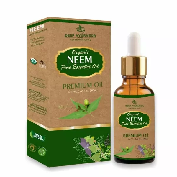 Deep Ayurveda Neem Pure Essential Oil - 100 ml