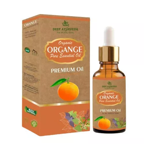 Deep Ayurveda Orange Pure Essential Oil - 20 ml