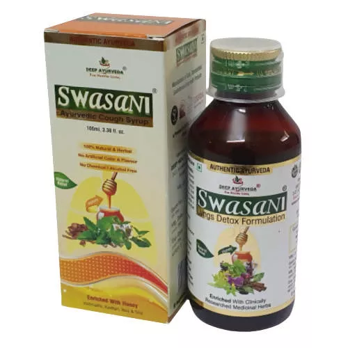 Deep Ayurveda Swasani Ayurvedic Liquid Tonic - 100 ml