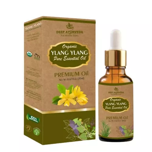 Deep Ayurveda Ylang Ylang Pure Essential Oil - 20 ml