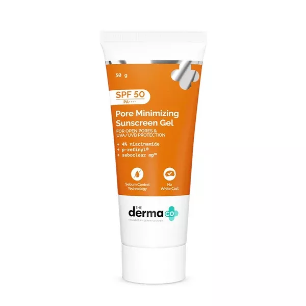 The Derma Co Pore Minimizing Priming Sunscreen With SPF 50 - 50 gm