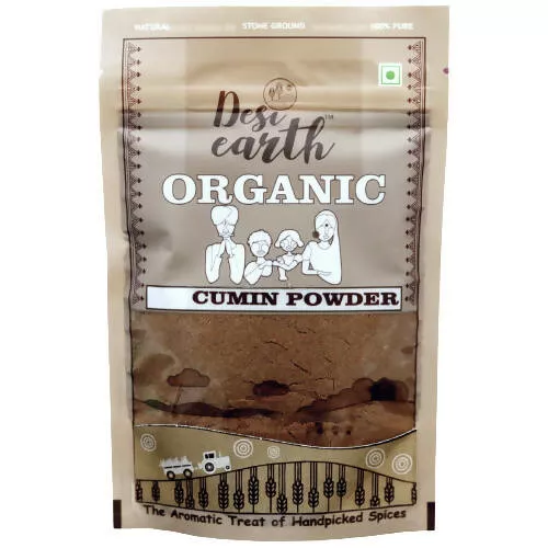 Desi Earth Organic Cumin Powder - 100 gm
