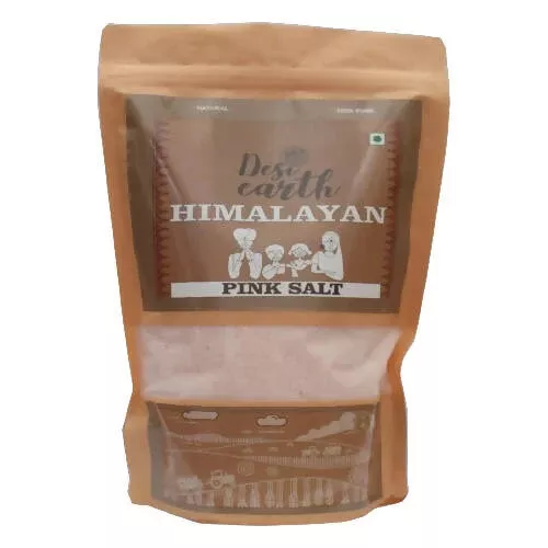 Desi Earth Organic Himalayan Pink Salt - 1 kg