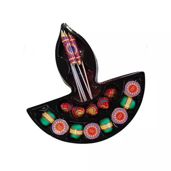Dibha Diwali Premium Diya Shape Gift Pack - Combo