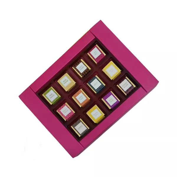Dibha Ruchoks Assorted Chocolate Gift Pack (12 Assorted Chocolates) - Combo