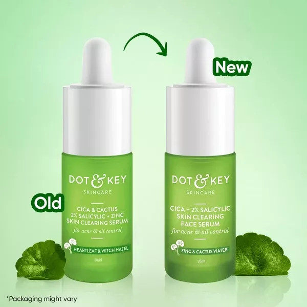 Dot & Key 2% Salicylic + Zinc Acne Busting Face Serum For Acne & Oil Control - 30 ml