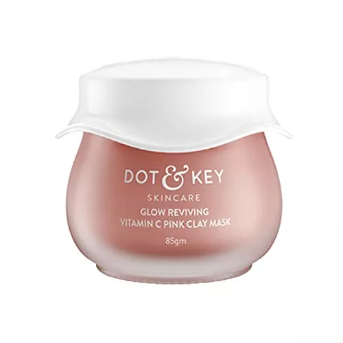 Dot & Key Glow Reviving Vitamin C Pink Clay Face Mask - 85 gm