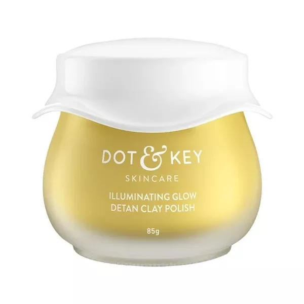 Dot & Key Illuminating Glow Detan Clay Mask - 85 gm