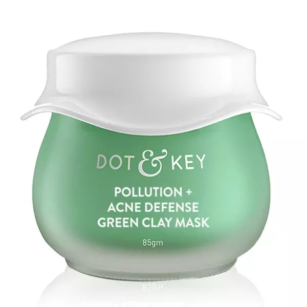 Dot & Key Pollution + Acne Defense Green Clay Face Mask - 85 gm