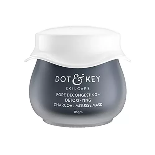 Dot & Key Pore Decongesting + Detoxifying Charcoal Mousse Clay Mask - 85 gm