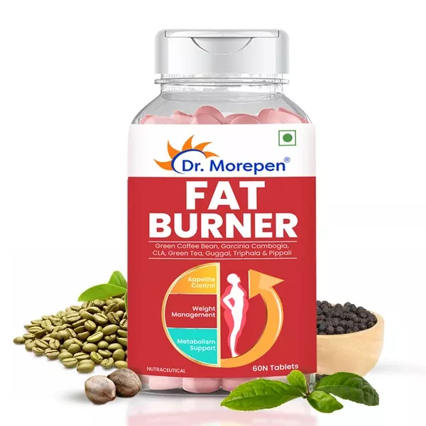 Dr. Morepen Fat Burner Tablets - 60 tabs - Pack of 1