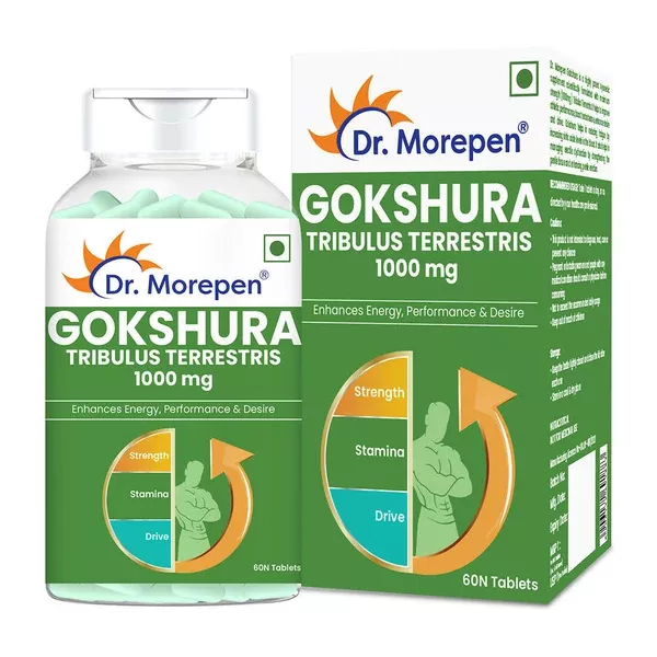 Dr. Morepen Gokshura Tablets For Men - Pack of 1 - 60 tabs