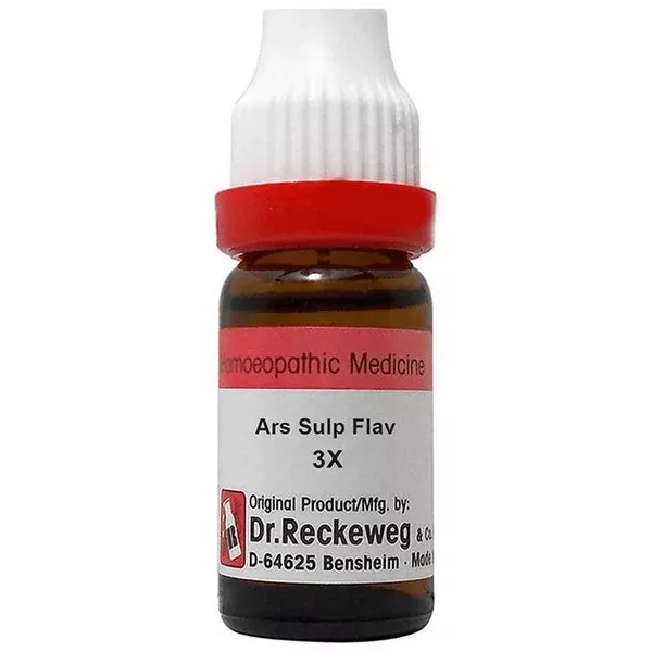 Dr. Reckeweg Ars Sulph Flav Dilution - 11 ml - 30 CH