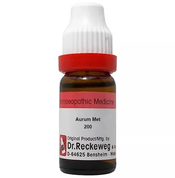Dr. Reckeweg Aurum Met Dilution - 11 ml - 30 CH