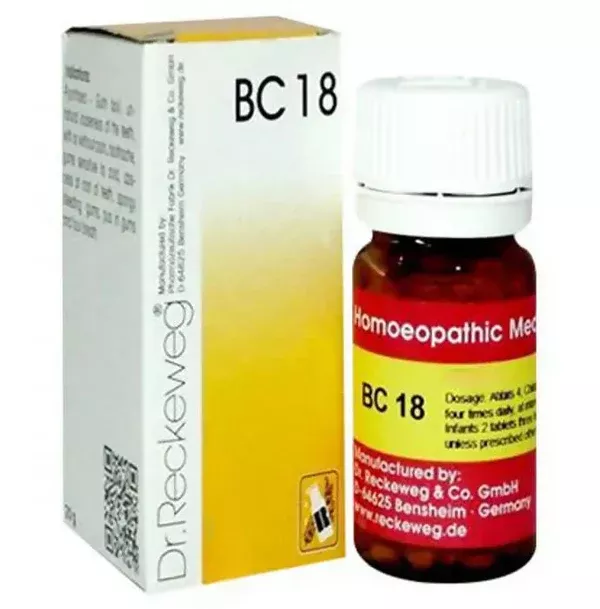 Dr. Reckeweg Bio Combination 18 (BC 18) Tablets - 20 gm