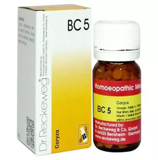 Dr. Reckeweg Bio Combination 5 (BC 5) Tablets - 20 gm