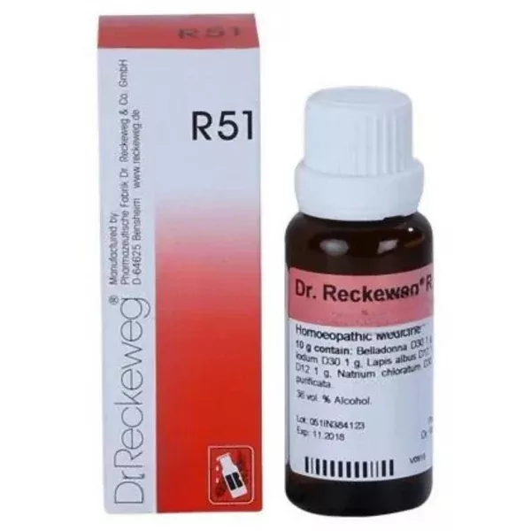 Dr. Reckeweg R 51 Drops - 22 ml