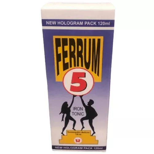 Dr. Wellmans Homeopathy Ferrum 5 Iron Tonic - 200 ml