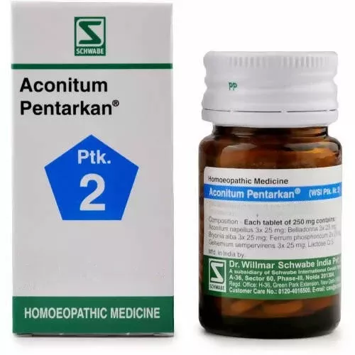 Dr. Willmar Schwabe India Aconitum Pentarkan - 20 gm