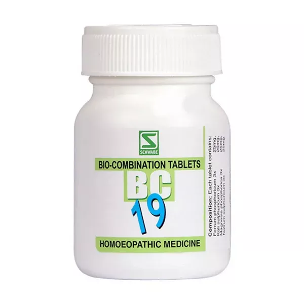 Dr. Willmar Schwabe India Bio-Combination 19 (BC 19) Tablet - 20 gm
