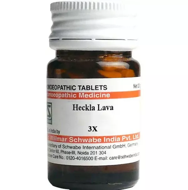 Dr. Willmar Schwabe India Hekla Lava Trituration Tablets - 20 gm - 3X