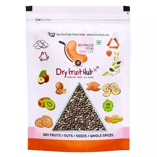 Dry Fruit Hub Chia Seeds - 400 gm