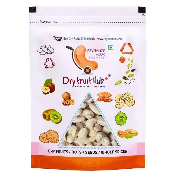 Dry Fruit Hub Kaju (Whole Cashews) - 400 gm
