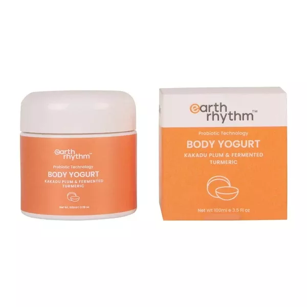 Earth Rhythm Kakadu Plum & Fermented Turmeric Body Yogurt - 100 ml