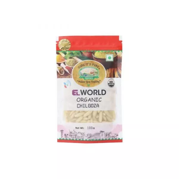 El World Organic Chilgoza (Pine Nuts) - 100 gm